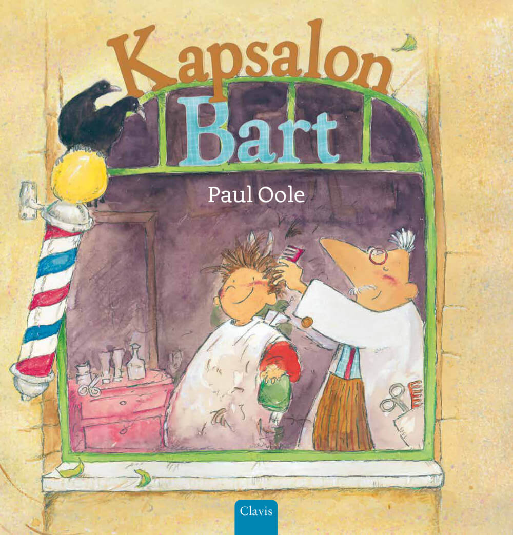Kinderboek Kapsalon Bart door Paul Oole
